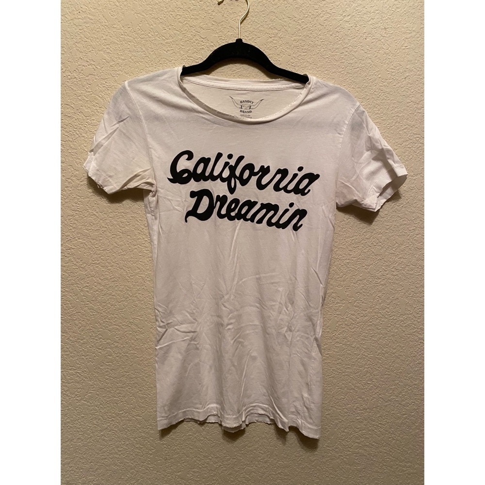 California Dreamin' White Tee